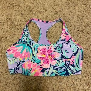 Lilly Pulitzer Luxletic Sports Bra. Size Small. Worn Once.